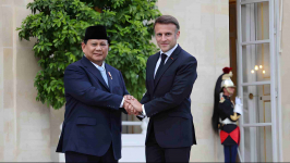 Temui Presiden Macron, Prabowo Subianto Akan Jaga Hubungan Indonesia-Prancis