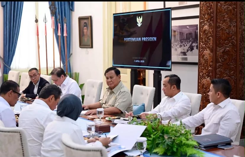 Dampak Anak Krakatau Meluas, Prabowo Pimpin Rapat Penanganan Bencana