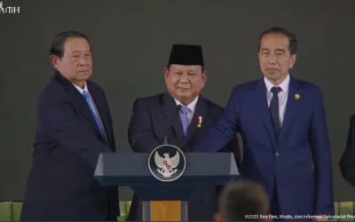 Presiden Prabowo Didampingi SBY dan Jokowi Resmi Luncurkan Danantara