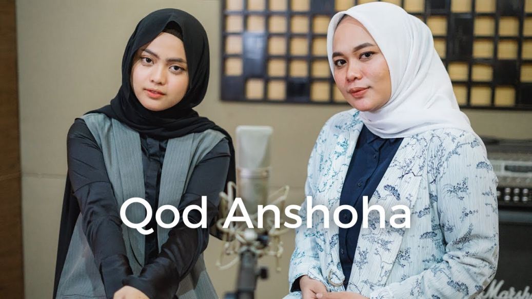 Download MP3 Qod Anshoha - Anisa Rahman Ft Putri Isnari, Lengkap Lirik dan Terjemahan Bahasa Indonesia
