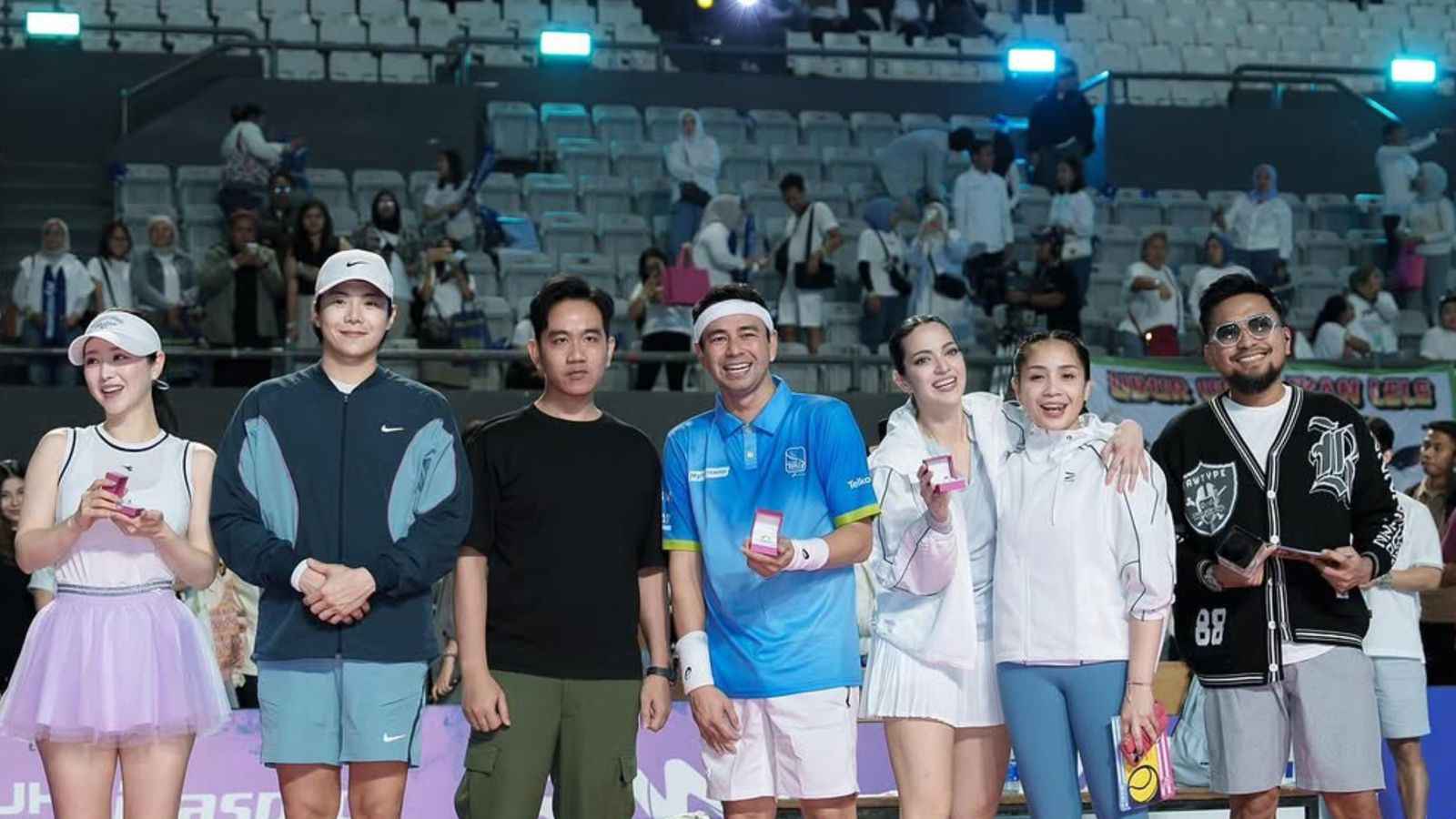 Raffi Ahmad & Nia Ramadhani Menang di Lagi-lagi Tenis Internasional