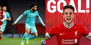 Review dan Hasil Pertandingan Arsenal vs Liverpool, Diogo Jota Mengamuk Gaes