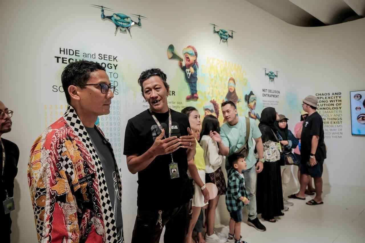 Sandiaga Uno Apresiasi Gelaran ARTJOG 2024: Kualitas Dunia