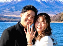 Ada Makna di Balik Gunung Fuji dalam Lamaran Jerome Polin dan Gracia