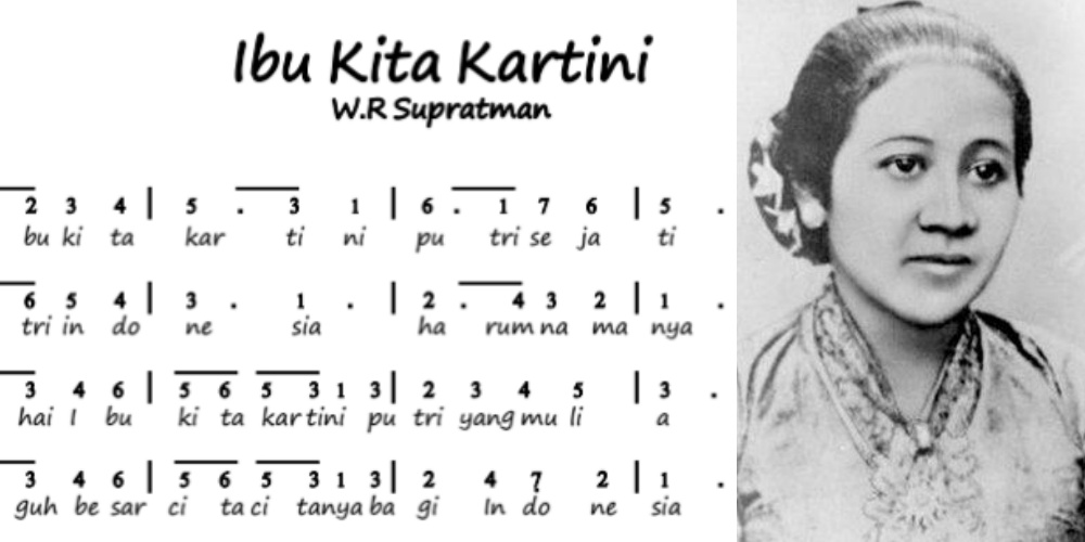Sejarah dan Kisah Dibalik Lagu Ibu Kita Kartini, Mengenang Jasa RA Kartini