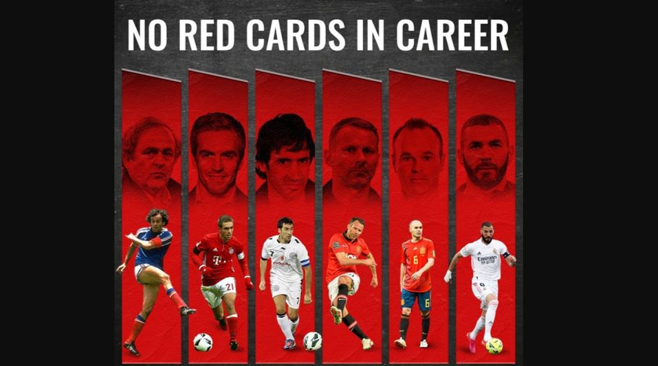 Ini 5 Bintang Sepak Bola Terkenal yang Gak Pernah Dapat Kartu Merah