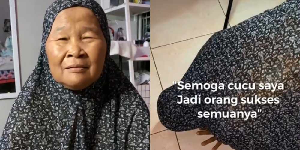 Demi Konten, Seorang Cucu Prank Neneknya Pakai Suara Jokowi hingga Sujud, Netizen: Ntar Jadi Batu Lo!