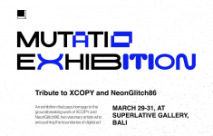 Superlative Gallery Kolaborasi Bareng XCOPY dan NeonGlitch86, Hadirkan Showcase Terbatas