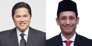 Survei ASI Terbaru, Erick Thohir dan Nadiem Makarim Menteri yang Paling Layak Tembus Pilpres 2024 Gaes