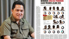 Survey Jelang Pemilu 2024: Erick Thohir Raih Angka Loyalitas Tinggi dari Pemilihnya Jika Diusung Partai yang Tidak Disukai Gaes!