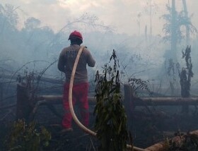 Karhutla Kalimantan Selatan Makin Meluas, 42 Pasien RSJ Sambang Lihum Dievakuasi