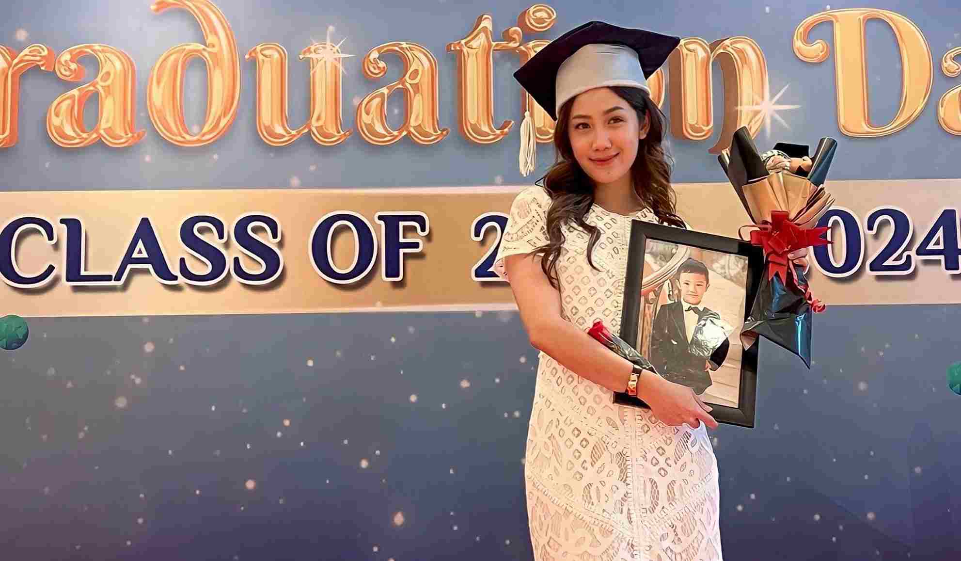 Momen Haru Tamara Tyasmara Hadiri Wisuda Mendiang Anaknya, Dante