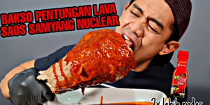 Tanboy Kun Mukbang Bakso Pedas Samyang Nuclear! Gokil Banget