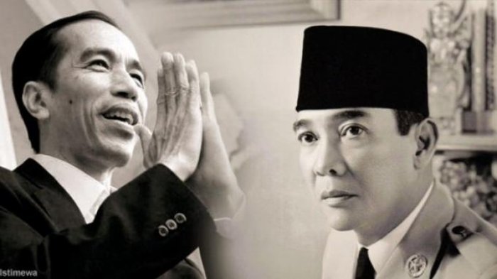 Ternyata Ini Lho Kemiripan Jokowi dengan Presiden Pertama RI Soekarno
