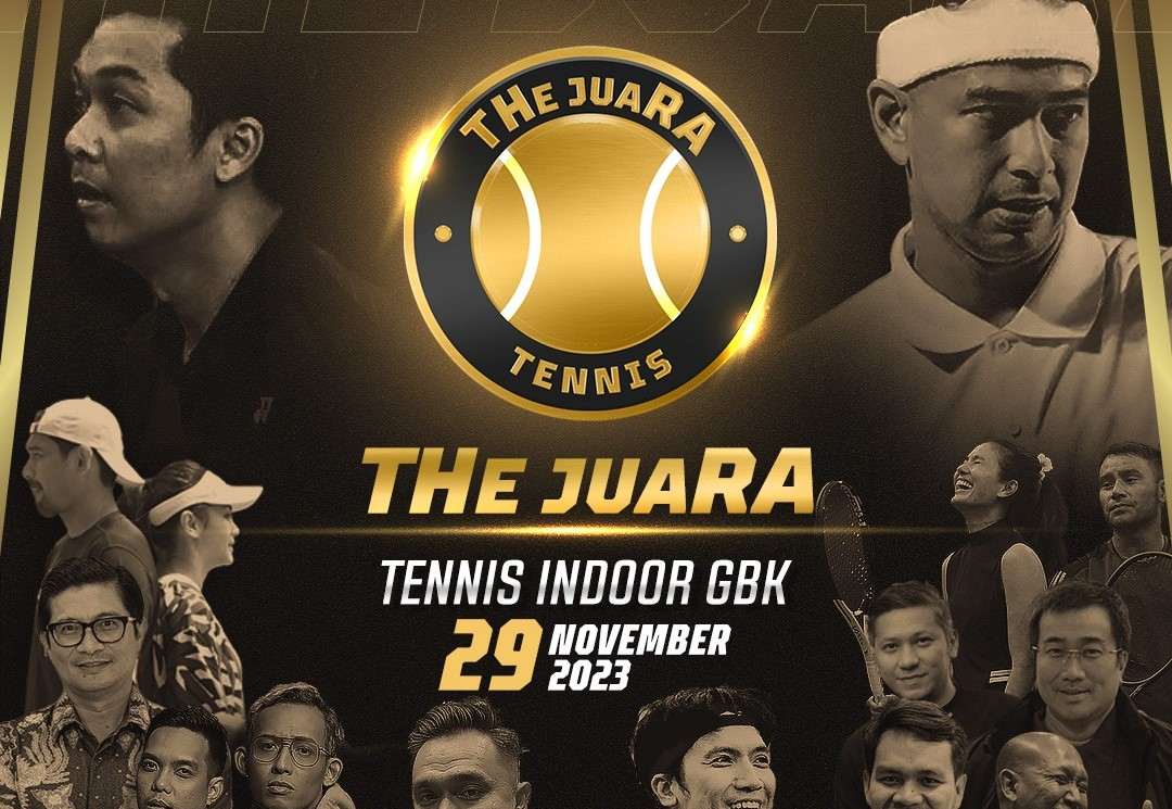 The Juara 2023 Siap Digelar 29 November, Hadirkan Pertandingan Tenis Berbagai Publik Figur