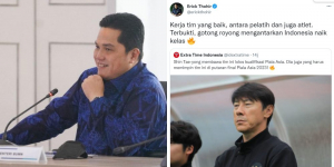 Apresiasi Timnas Lolos Piala Asia 2023, Erick Thohir: Indonesia Naik Kelas