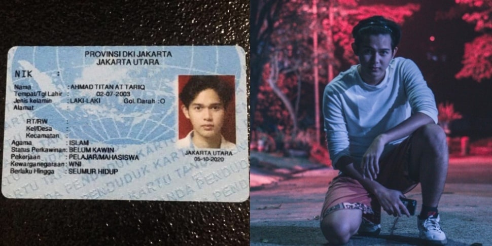 Biodata Titan At Tariq Dari KTP-nya Langsung Nih Gaes! Selengkapnya Disini