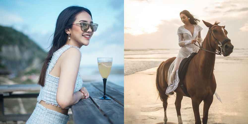 Anya Geralidine Unggah Foto Hot saat Berkuda, Netizen Malah Pengen Jadi Kudanya
