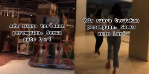 Bikin Merinding, Wanita Ini Rekam Suara Teriakan Misterius di Mall Gorontalo, Auto Kocar Kacir