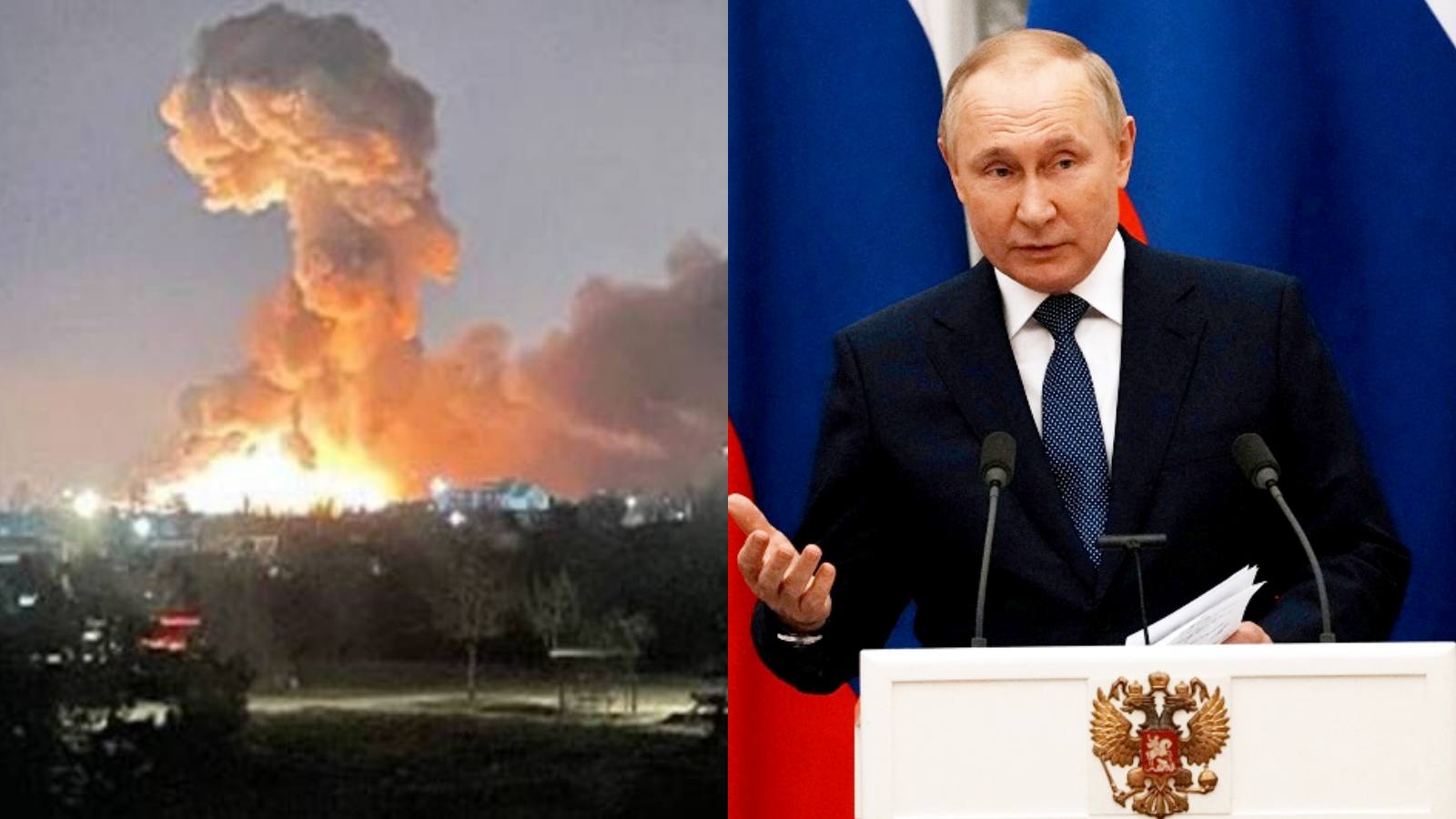 Ukraina dan Putin Trending, Ledakan Terdengar Usai Presiden Rusia Umumkan Operasi Militer Gaes!