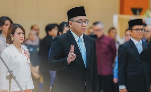 Noudhy Valdryno Dilantik Jadi Deputi II Kantor Komunikasi Kepresidenan