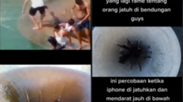 Video Sisi Lengkap Lubang Bendungan yang Viral TikTok, Endingnya Keluar di Sungai