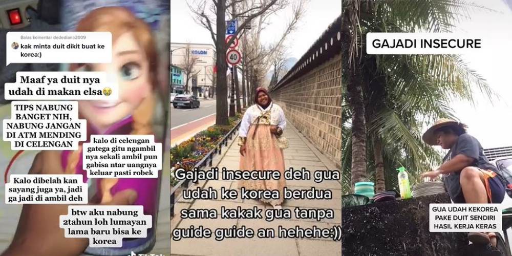 Viral TikTok Cerita Netizen Nabung 2 Tahun untuk Liburan ke Korea, Inspiratif Gaes