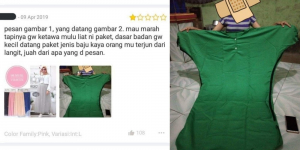 Viral Netizen Pesan Pakaian di Shopee, Pas Nyampe Malah Baju Godzilla