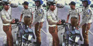 Viral Potret Polisi Jadul Tahun 1988, Pakaian Ketat Bikin Salfok Netizen Gaes