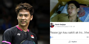 Viral Status Facebook Lawas Kevin Sanjaya, Netizen: Pernah Jadi Sad Boy Juga