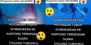 Viral Suara 'Oh Tubuhku' Dalam Laut Diduga Penumpang Sriwijaya Air SJ 182, Hoaks atau Fakta?
