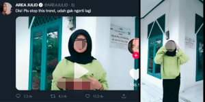 Viral Video TikToker Hijaber risvankaazahra Pamer Perut Demi Konten, Netizen: FYP Nomor 1