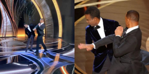 Viral Video Will Smith Pukul Chris Rock di Live Oscar 2022, Kesal Istrinya Dijadikan Lelucon?