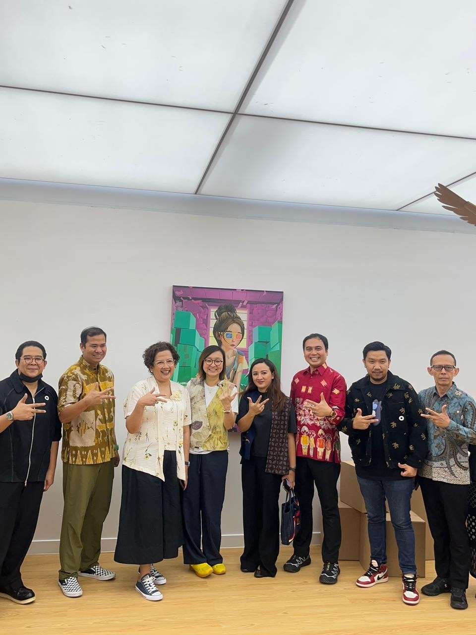 Wamen Ekonomi Kreatif Irene Umar Hadir di Pameran “Pancarona Futura” di TMII