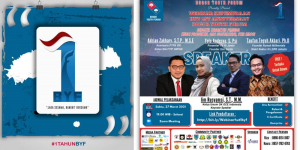 Webinar Dirgahayu Bogor Youth Forum yang ke-1 Tahun,  Bengkel Karakter Pemuda  “Kunci Produktif, Gas Digitalisasi, Stir Emosi”