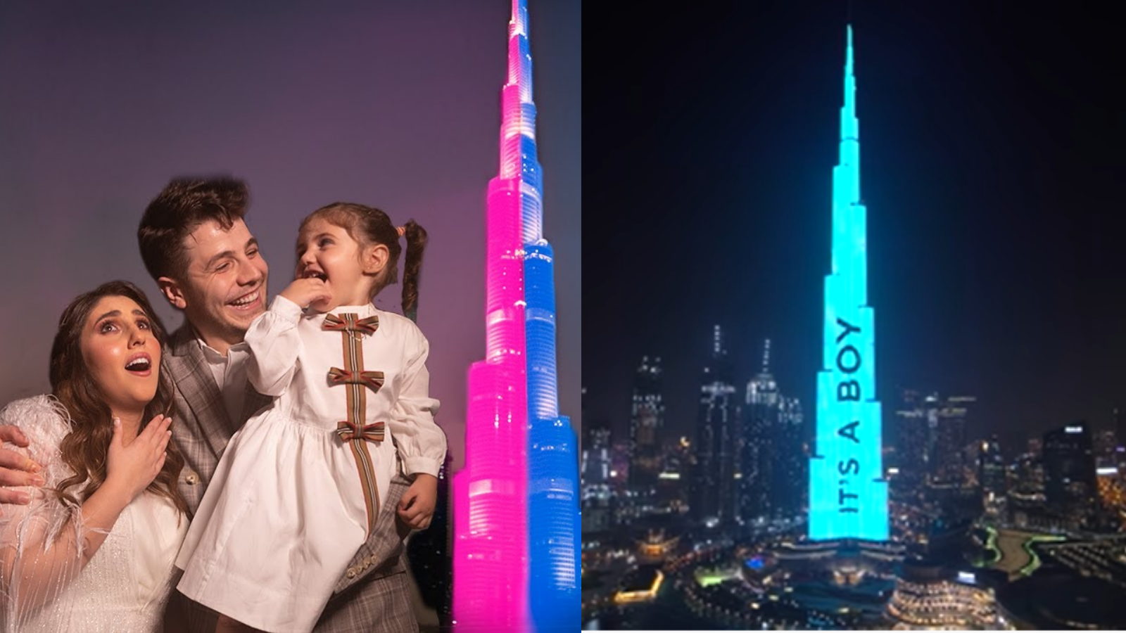 Wadaw, YouTuber asal Dubai Ini Sewa Burj Khalifa untuk Pesta Sambut Bayi, Harganya Selangit